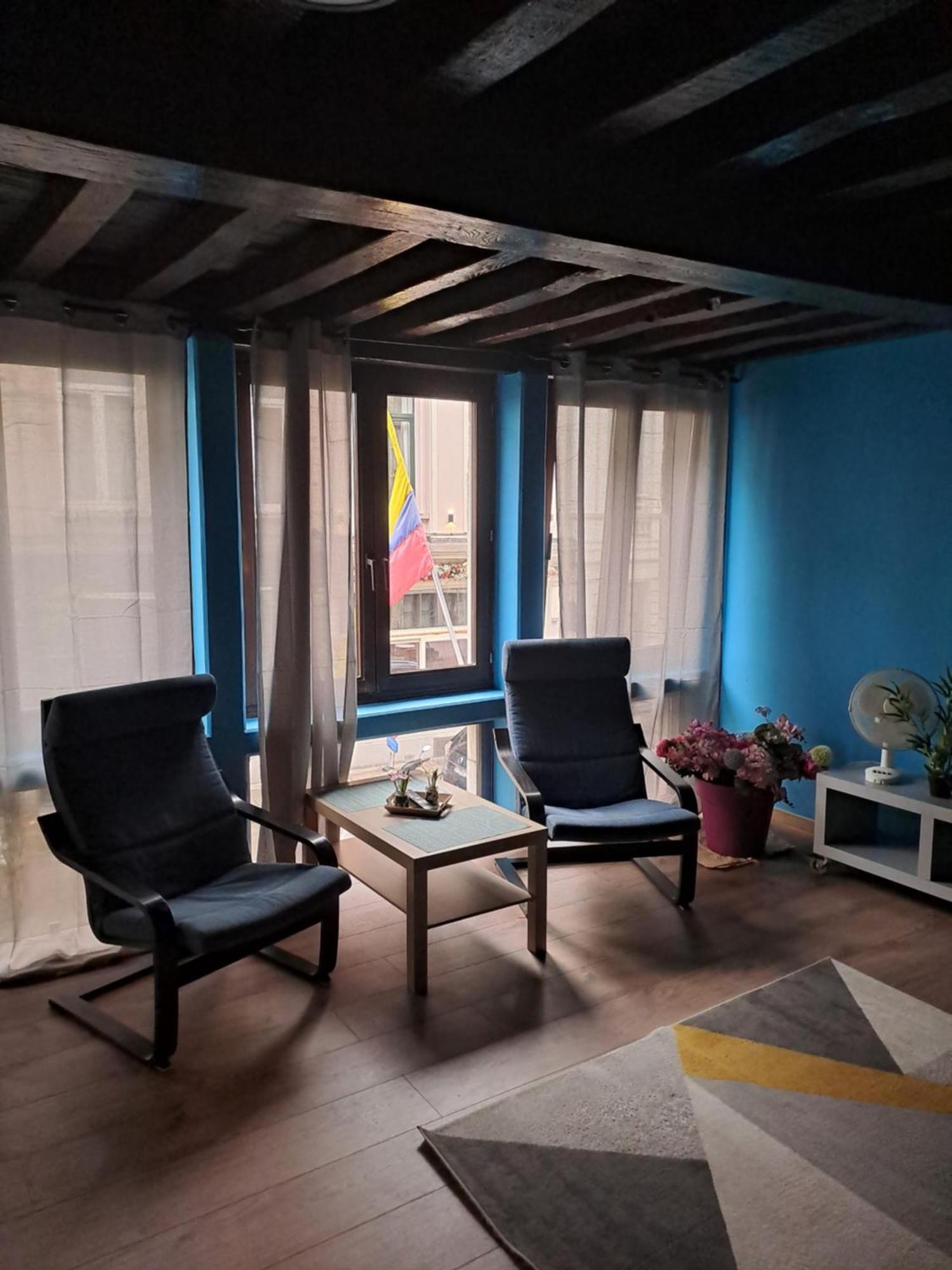Apartment in center of Antwerpen Buitenkant foto